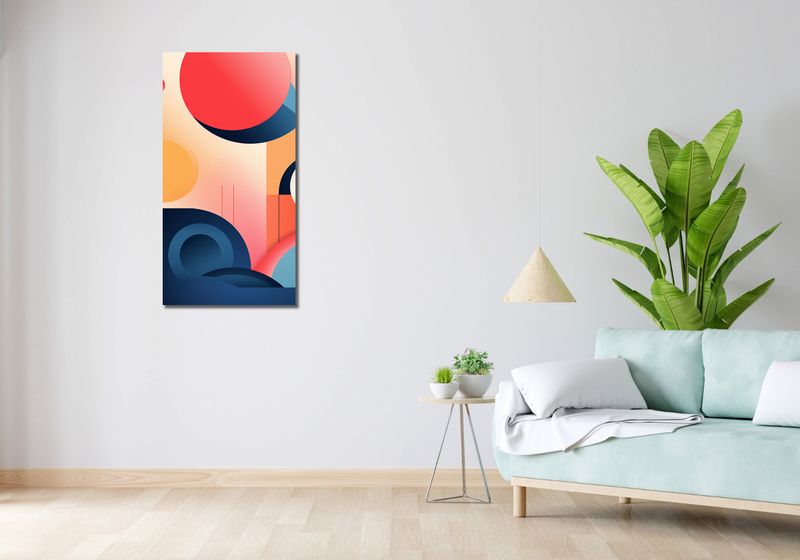 Obraz 50x100cm Geometryczne Marzenia zdjęcie 2