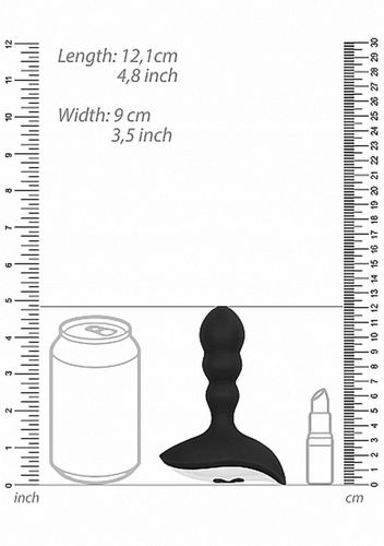 caine anal vibrator - black na Arena.pl