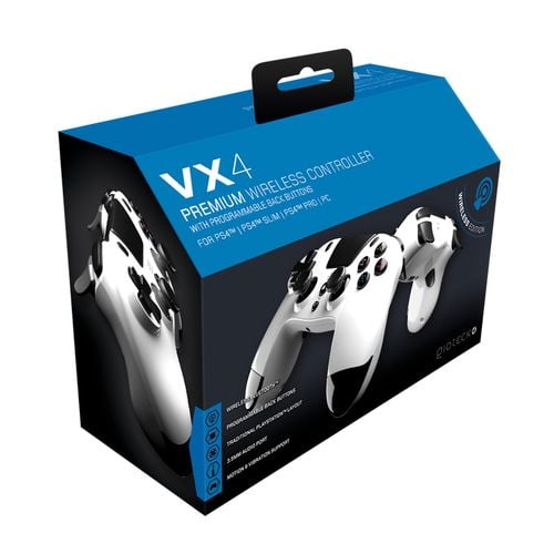 Kontroler bezprzewodowy GIOTECK VX4+ Wireless Controller Biały do PS4 i PC na Arena.pl