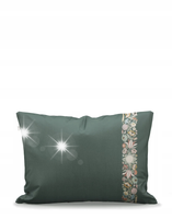 Essenza Veroniq 2 poszewki na poduszki 70 x 50 cm bawełna zestaw 2w1 zieleń