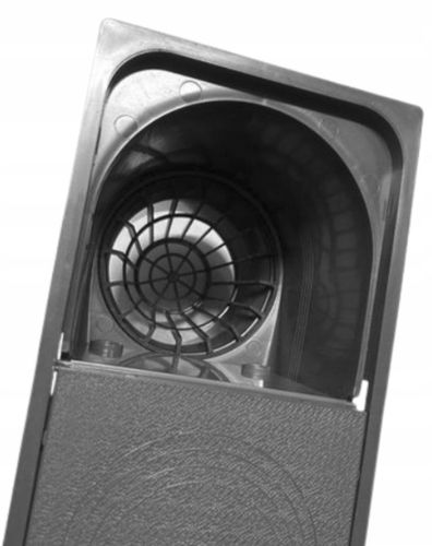 Osadnik rynnowy DOLNY 110 GRAFIT wpust deszczowy z koszem rv254 na Arena.pl