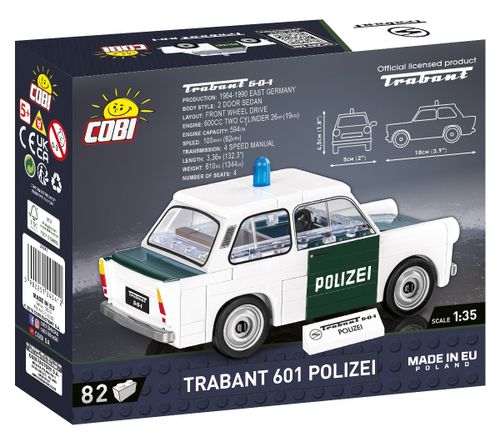 Klocki Trabant 601 Polizei na Arena.pl