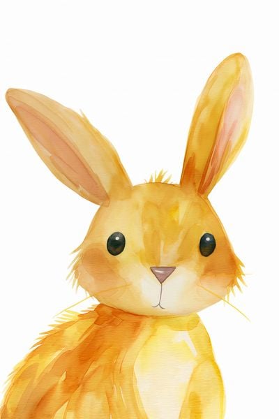 Plakat 61x91,5cm Słodki Zajączek zdjęcie 1