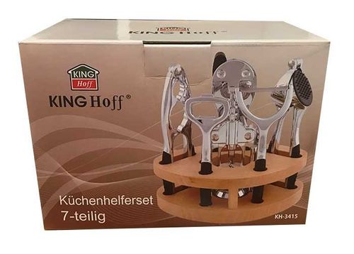 ZESTAW PRZYBORÓW KUCHENNYCH KINGHOFF na Arena.pl