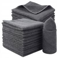 20x ŚCIERKI SZMATKI MIKROFIBRA DO CZYSZCZENIA AUTA ZESTAW ŚCIERECZEK