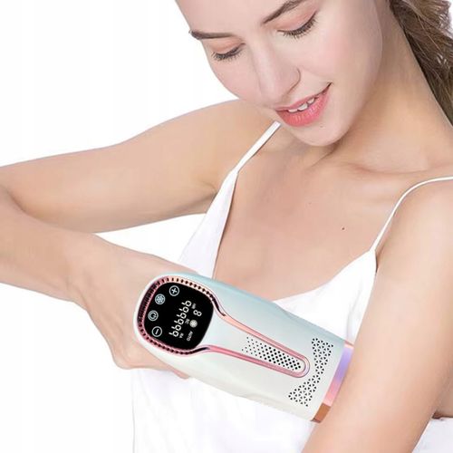 DEPILATOR IPL do WŁOSÓW CIAŁA NÓG LASEROWY BEZPIECZNY BEZBOLESNY CHŁODZENIE na Arena.pl