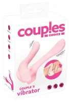 couples choice wibrator partnerski rożowy 10 trybow usb 13,1 cm