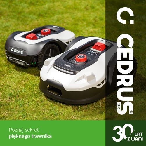 CEDRUS M12+ ROBOT KOSZĄCY KOSIARKA AUTOMATYCZNA DO TRAWY C-MOW 1200m2 - OFICJALNY DYSTRYBUTOR - AUTORYZOWANY DEALER CEDRUS na Arena.pl
