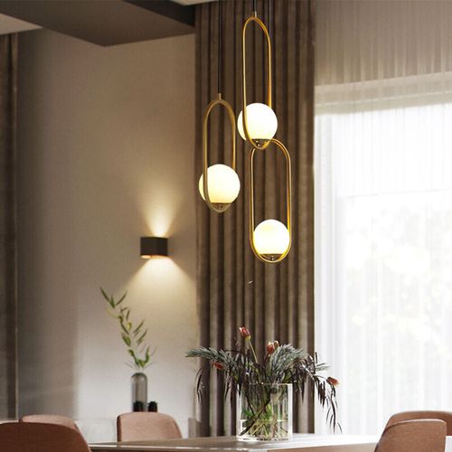 złoty żyrandol kula na Arena.pl