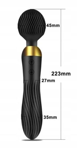 Wibrator Damski Ekskluzywny Masażer Łechtaczki 2w1 Sex Dildo Dwustronny na Arena.pl