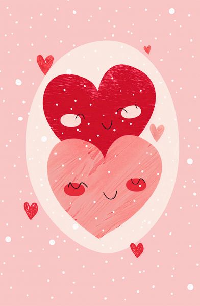 Plakat 53x81cm Ciepło Serca zdjęcie 1