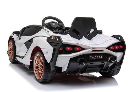 Auto Na Akumulator Lamborghini Sian Biały na Arena.pl