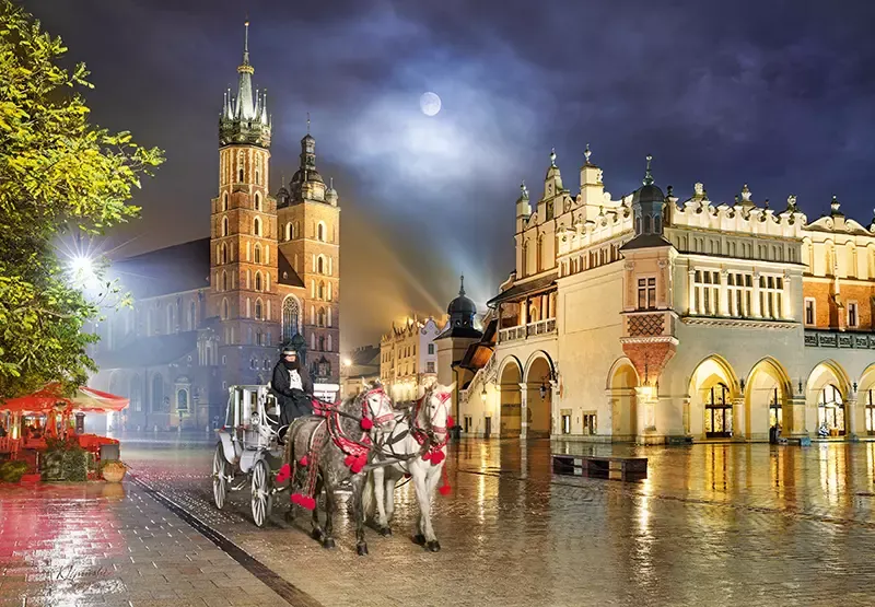Puzzle 500 elementów. Magiczny Kraków 20043 zdjęcie 3