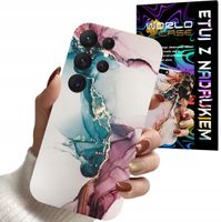 ETUI CASE DO SAMSUNG S22 ULTRA - MARMUR WZORY DLA KOBIET PLECKI OBUDOWA