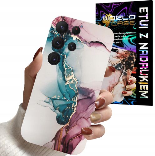 ETUI CASE DO SAMSUNG S22 ULTRA - MARMUR WZORY DLA KOBIET PLECKI OBUDOWA na Arena.pl