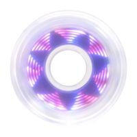 Zestaw 4 kółek Luminous 80mm/85A Pixel Clear Rosette Purple LED