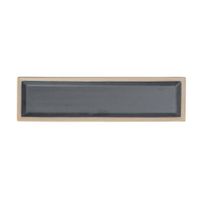 Długi Talerz Fumiko 5288201003 beżowo-czarny