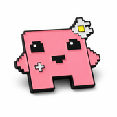 Bandage Girl | 4 cm | Metal | Przypinka | Super Meat Boy