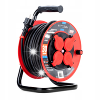 Przedłużacz bębnowy PROFESSIONAL MT105-30 4x2p+Z IP44 16A 3680W 3x1,5 30m