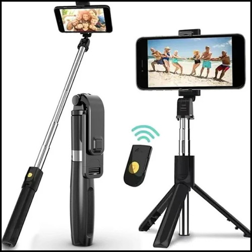 KIJEK DO SELFIE Z FUNKCJĄ STATYW TRIPOD DO TELEFONU+PILOT BLUETOOTH 69CM na Arena.pl
