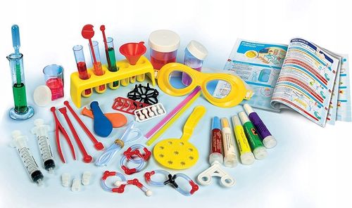 CLEMENTONI LABORATORIUM CHEMICZNE 150 doświadczeń dla dzieci +8 lat na Arena.pl