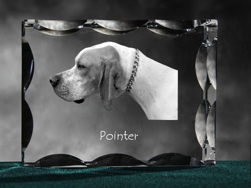 Pointer I ramka kryształowa z psem Art-Dog na Arena.pl