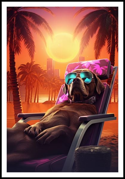 Plakat 68x101cm Lato w Stylu zdjęcie 3