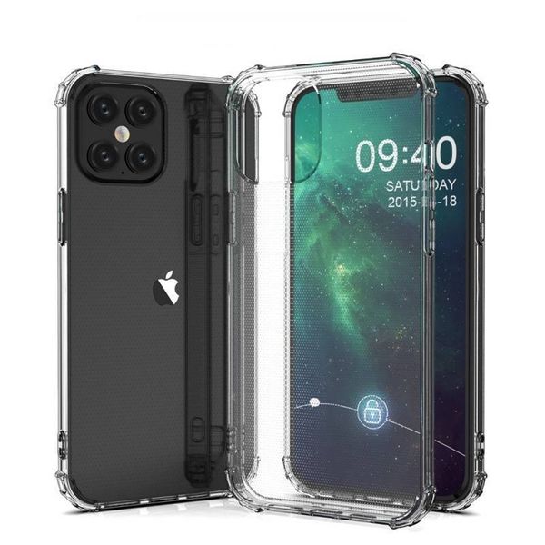 Etui Iphone 14 Antishock Case Transparentne zdjęcie 1