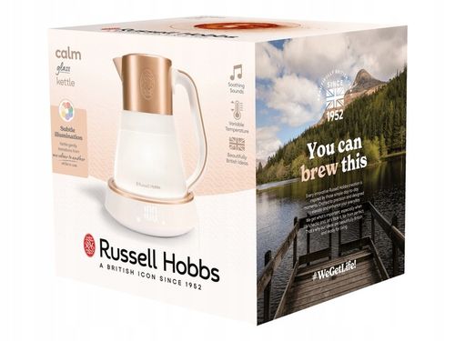 Czajnik Russell Hobbs Calm 27450-70 Regulacja TEMPERATURY Szklany na Arena.pl