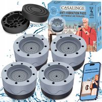 PODKŁADKI POD PRALKĘ ANTYWIBRACYJNE ZMYWARKĘ NÓŻKI GUMY MATA GUMOWE SILIKON