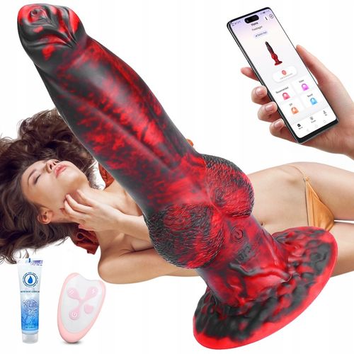 Analne Dildo Wibrujące z pilotem,7 trybów stymulacji Kontrola aplikacji APP na Arena.pl
