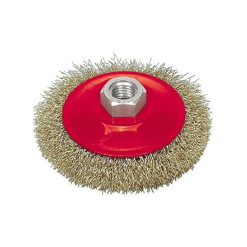 Szczotka tarczowa z gwintem drut karbowany VOREL na Arena.pl