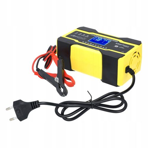 PROSTOWNIK AUTOMATYCZNY AKUMULATOROWY ŁADOWARKA SAMOCHÓD LCD 12V 10A 24V 5A na Arena.pl
