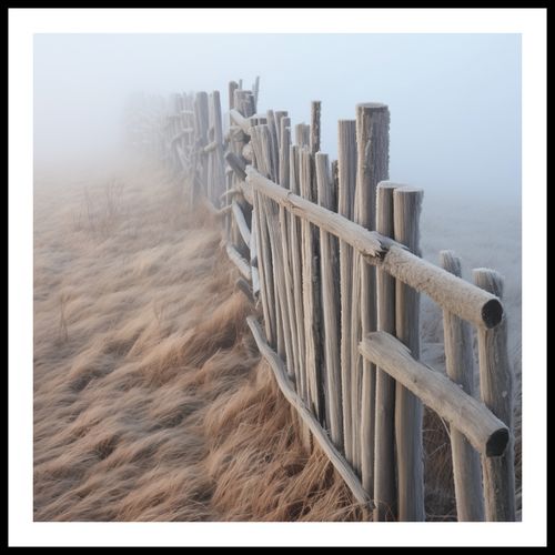 Plakat 60x60cm Mgła nad Wydmami na Arena.pl