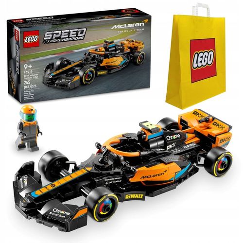 KLOCKI LEGO SPEED CHAMPIONS 76919 MCLAREN FORMULA 1 WERSJA 2023 + TORBA na Arena.pl