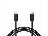 PRZYŁĄCZE KABEL USB C - USB C 2.0 1M SZYBKE ŁADOWANIE TRANSFER DANYCH MOCNY