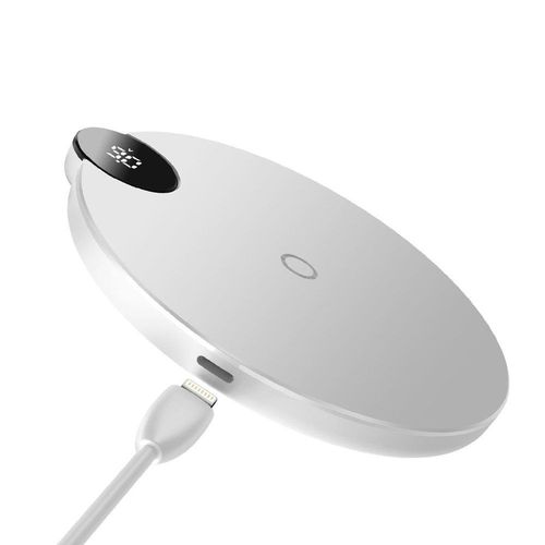 BASEUS DIGITAL LED WIRELESS CHARGER WHITE na Arena.pl