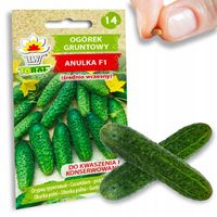 Ogórek Anulka F1 Nasiona Ogórka 5G Warzyw Wczesna Odmiana Ogórki