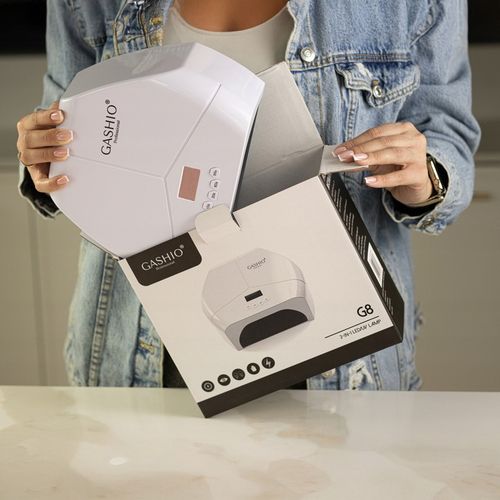 LAMPA DO PAZNOKCI UV LED DO ŻELI HYBRYDY 268W MOCNA DUAL LED LUSTRZANE DNO na Arena.pl