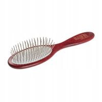 Szczotka dla psa długowłosego Maxi Pin metalowe piny 20 mm owalna, mała