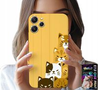 ETUI DO XIAOMI REDMI 12 4G - LOVE CAT, WZORY Z KOTAMI, CASE + SZKŁO
