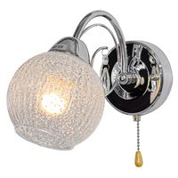 Kryształowy kinkiet pokojowy 8964/1 8C crystals chrom