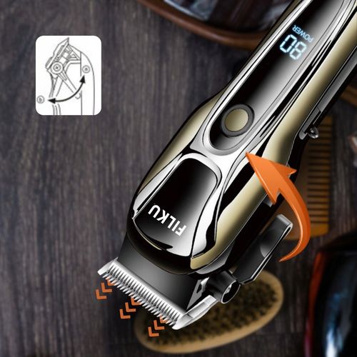 PROFESJONALNA BEZPRZEWODOWA MASZYNKA DO STRZYŻENIA WŁOSÓW BRODY FILKU na Arena.pl
