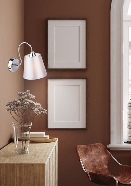 Luk kinkiet 1x40W E14 chrom zdjęcie 3