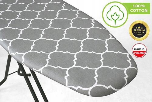 Pokrowiec na deskę do prasowania z podkładem GRUBY 120x38 120x40 120x42 na Arena.pl