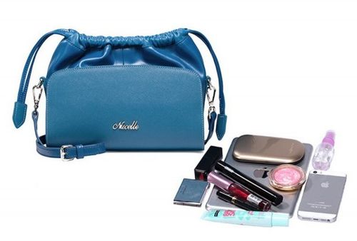 Modna torebka do ręki Niebieska na Arena.pl