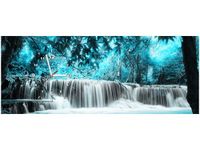 100X40CM ZEGAR WODOSPAD OBRAZ