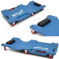 15970 Niebieska leżanka warsztatowa BITUXX do warsztatu solidna