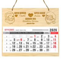 KALENDARZ DZIEŃ BABCI I DZIADKA PREZENT NA DZIEŃ BABCI I DZIADKA