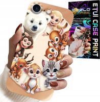 ETUI DO IPHONE 7 / 8 / SE2 - PLECKI DLA DZIECI W ZWIERZĘTA LEŚNE CASE